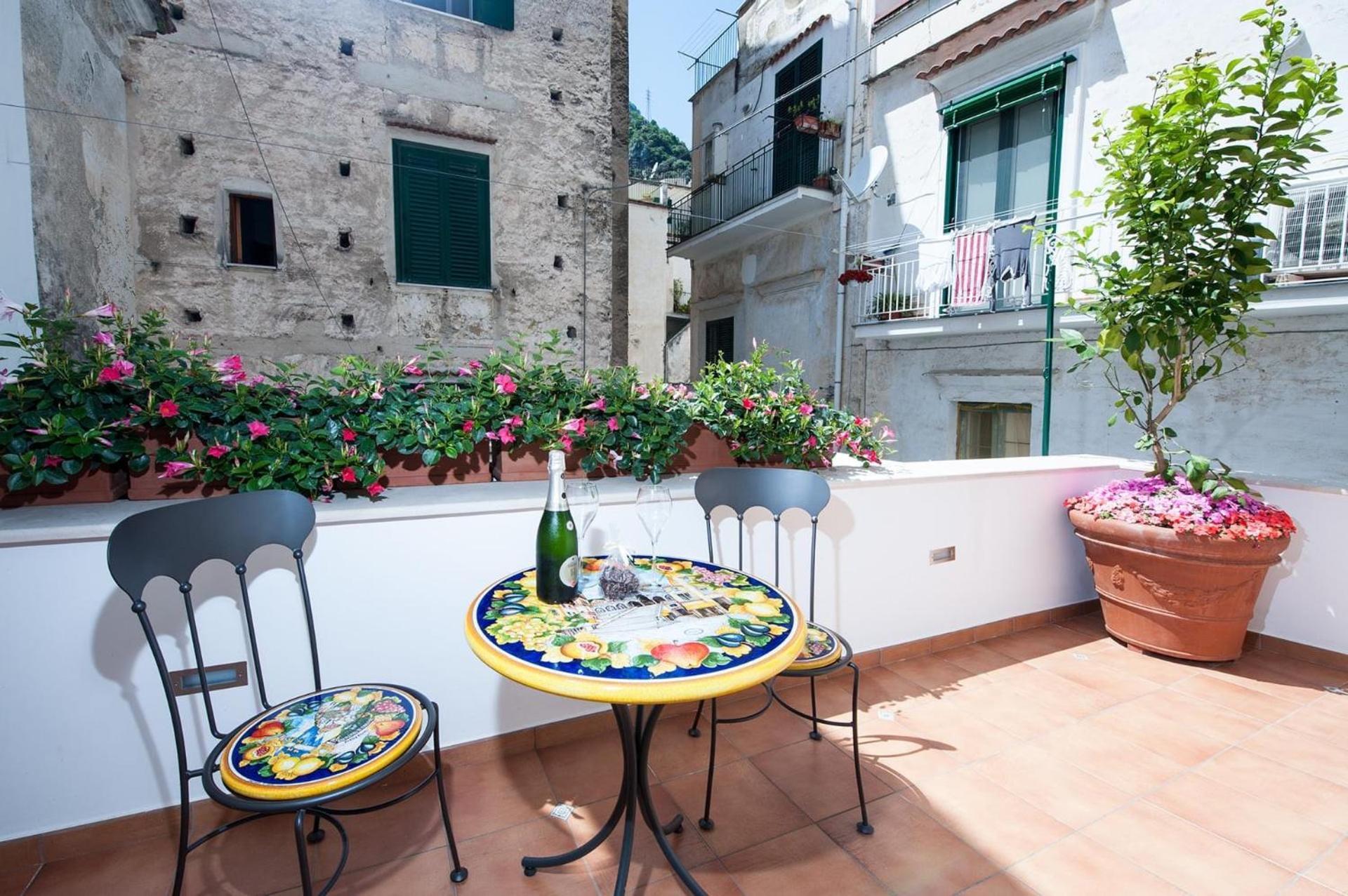 Casa Amore S Lucia Amalfi Eksteriør billede